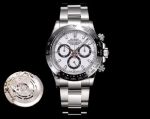 C Factory ROLEX 904L Steel 7750 Chips Daytona White Watch